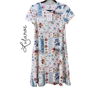 Lularoe Jessie floral print size XXS